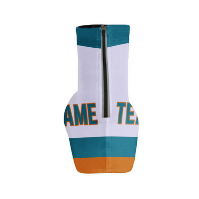 Customized Miami Team Cycling Shoe Covers