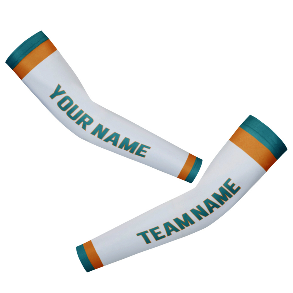 Customized Miami Team Cycling Arm Warmers Arm Sleeves