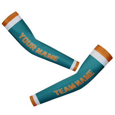 Customized Miami Team Cycling Arm Warmers Arm Sleeves