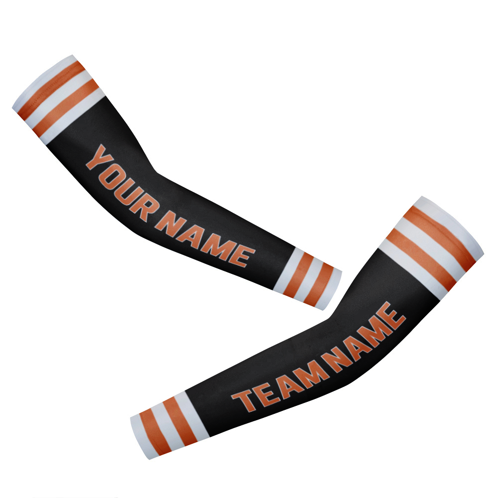 Customized Cleveland Team Cycling Arm Warmers Arm Sleeves