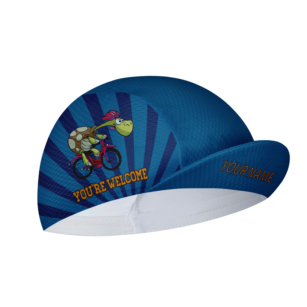 Customized Tortoise Cycling Cap Sports Hats