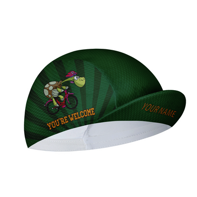 Customized Tortoise Cycling Cap Sports Hats