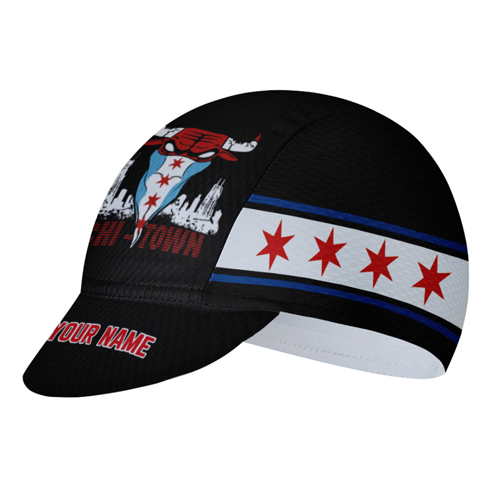 Customized Unisex Chicago Cycling Cap Sports Hats