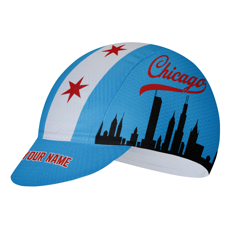 Customized Unisex Chicago Cycling Cap Sports Hats