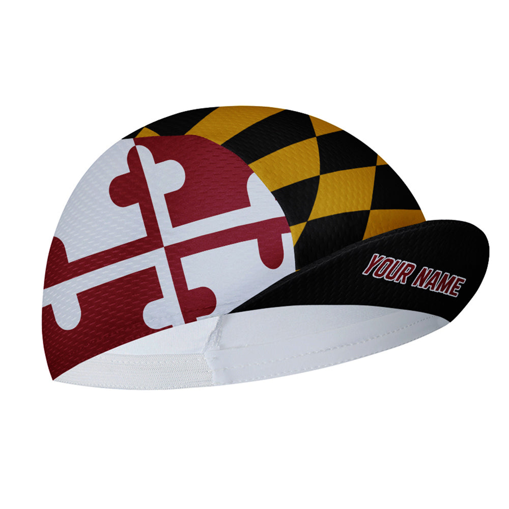 Customized Maryland Cycling Cap Sports Hats