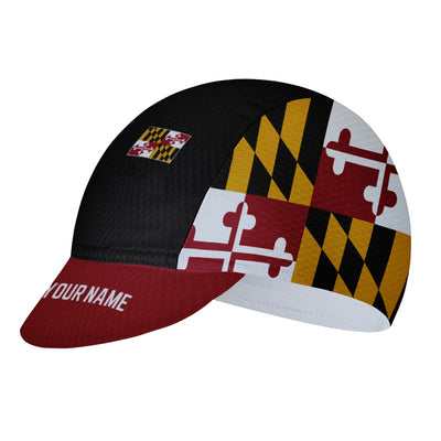 Customized Maryland Cycling Cap Sports Hats