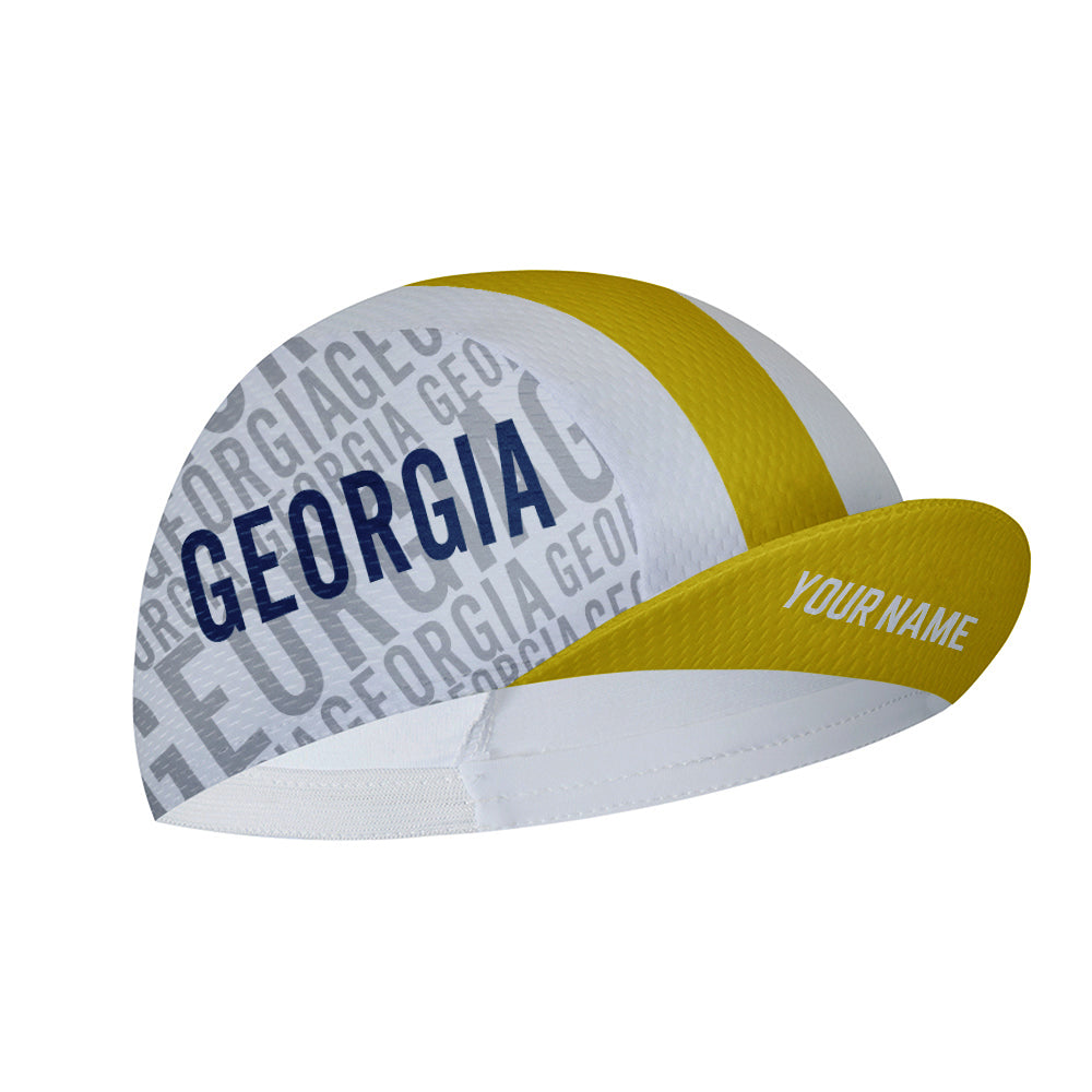 Customized Georgia Cycling Cap Sports Hats