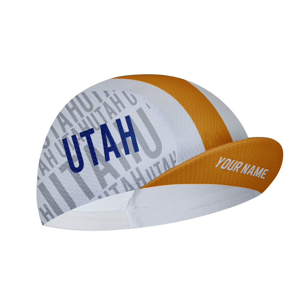 Customized Utah Cycling Cap Sports Hats