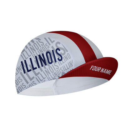 Customized Illinois Cycling Cap Sports Hats