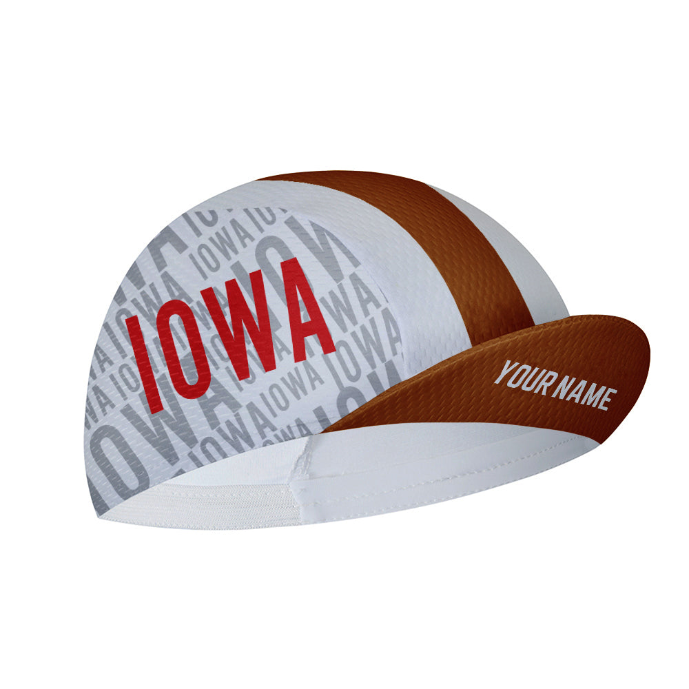 Customized Iowa Cycling Cap Sports Hats