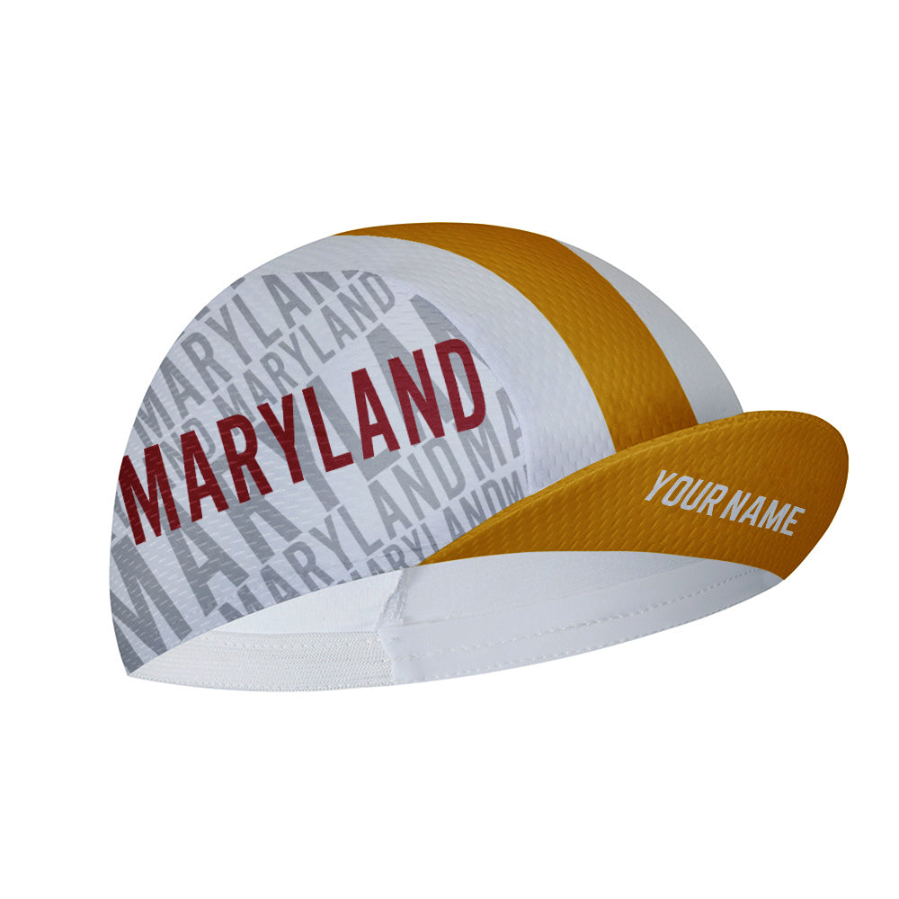 Customized Maryland Cycling Cap Sports Hats