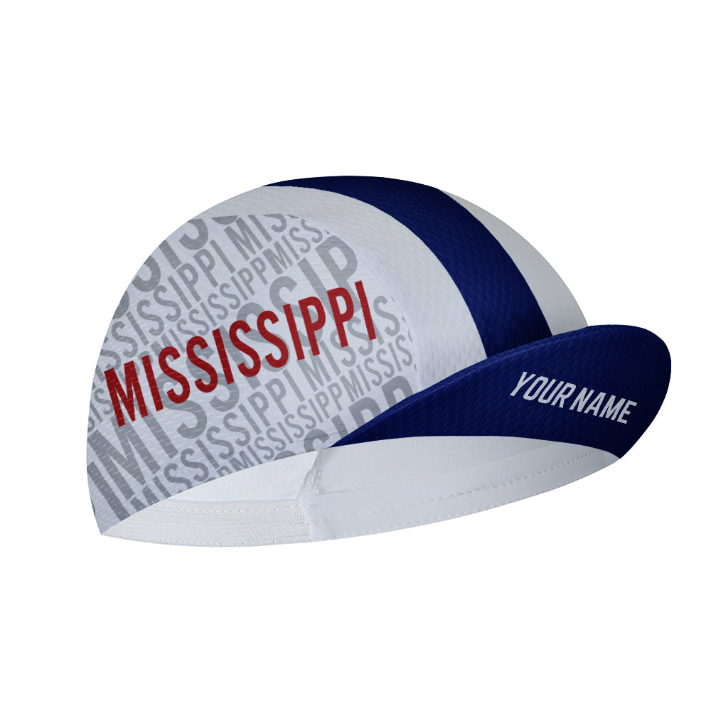 Customized Mississippi Cycling Cap Sports Hats
