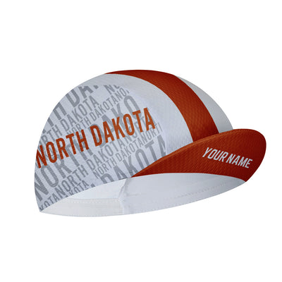 Customized North Dakota Cycling Cap Sports Hats