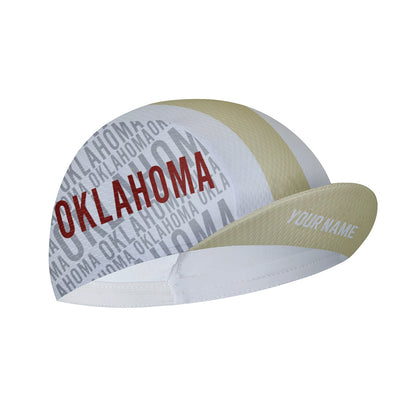 Customized Oklahoma Cycling Cap Sports Hats