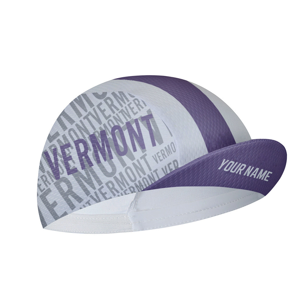 Customized Vermont Cycling Cap Sports Hats