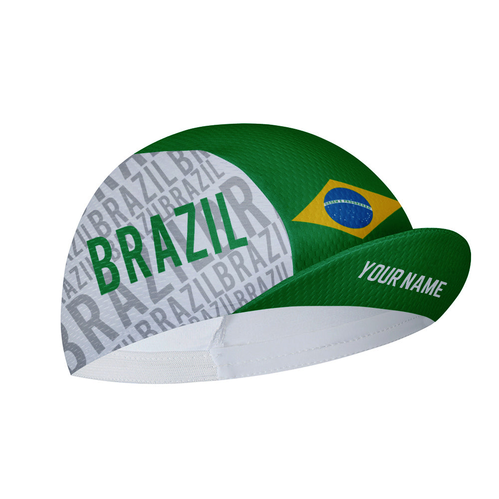 Customized Brazil Cycling Cap Sports Hats
