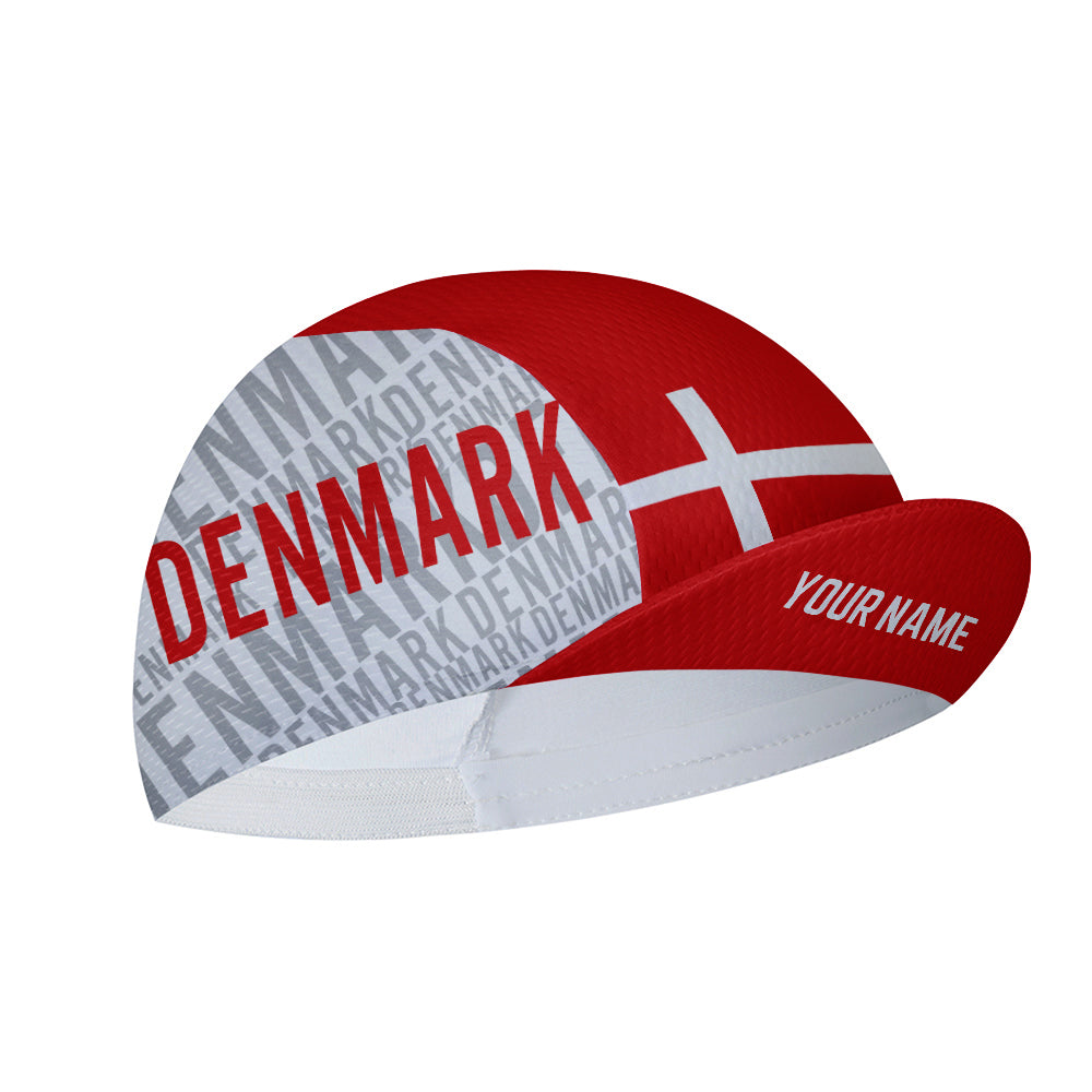 Customized Denmark Cycling Cap Sports Hats
