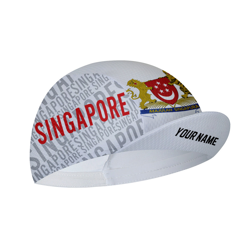 Customized Singapore Cycling Cap Sports Hats