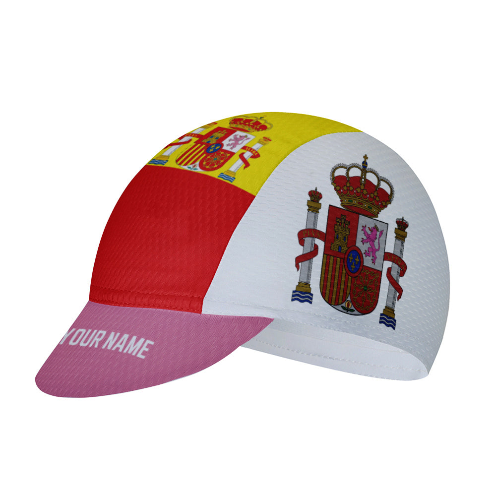 Customized Spain Cycling Cap Sports Hats