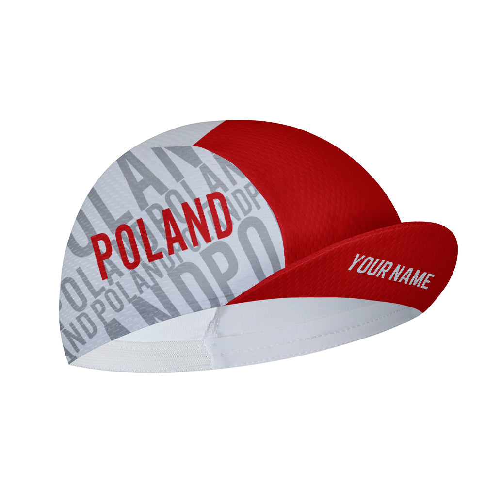 Customized Poland Cycling Cap Sports Hats