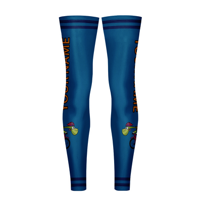 Customized Tortoise Cycling Leg Warmers Leg Sleeves