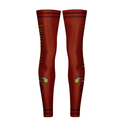 Customized Tortoise Cycling Leg Warmers Leg Sleeves
