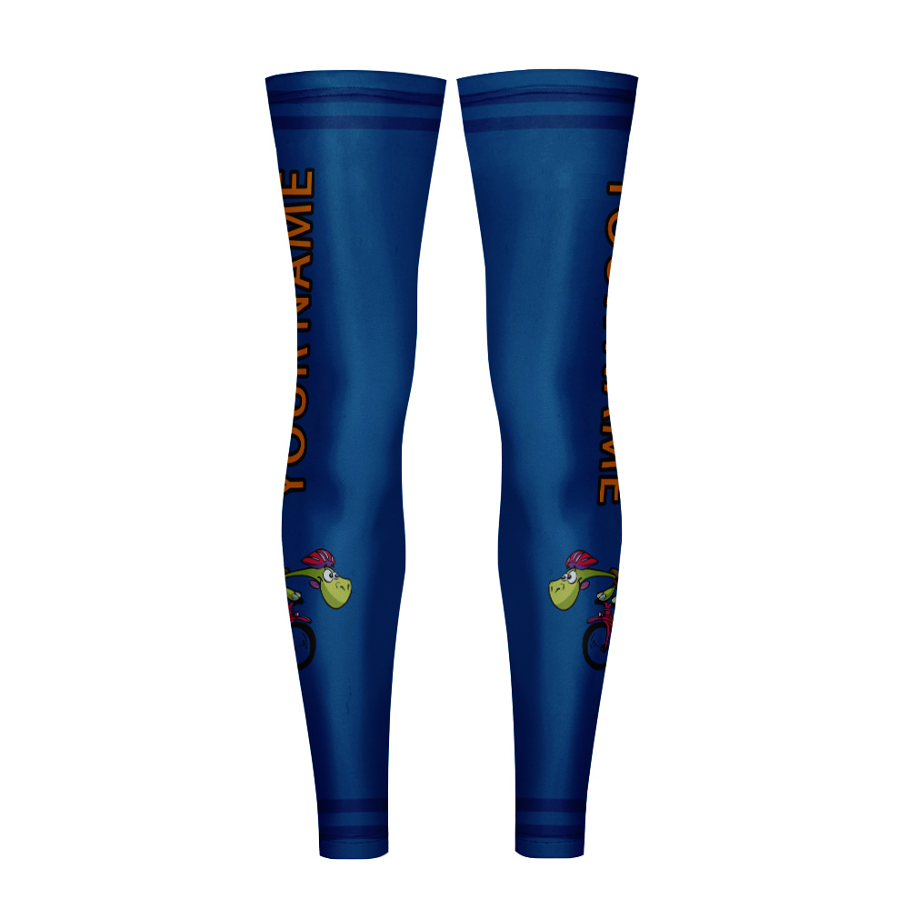 Customized Tortoise Cycling Leg Warmers Leg Sleeves