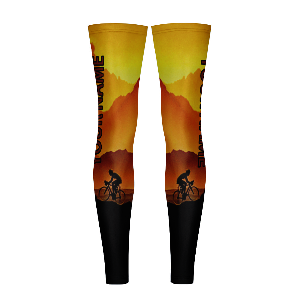 Customized Mountain Cycling Leg Warmers Leg Sleeves