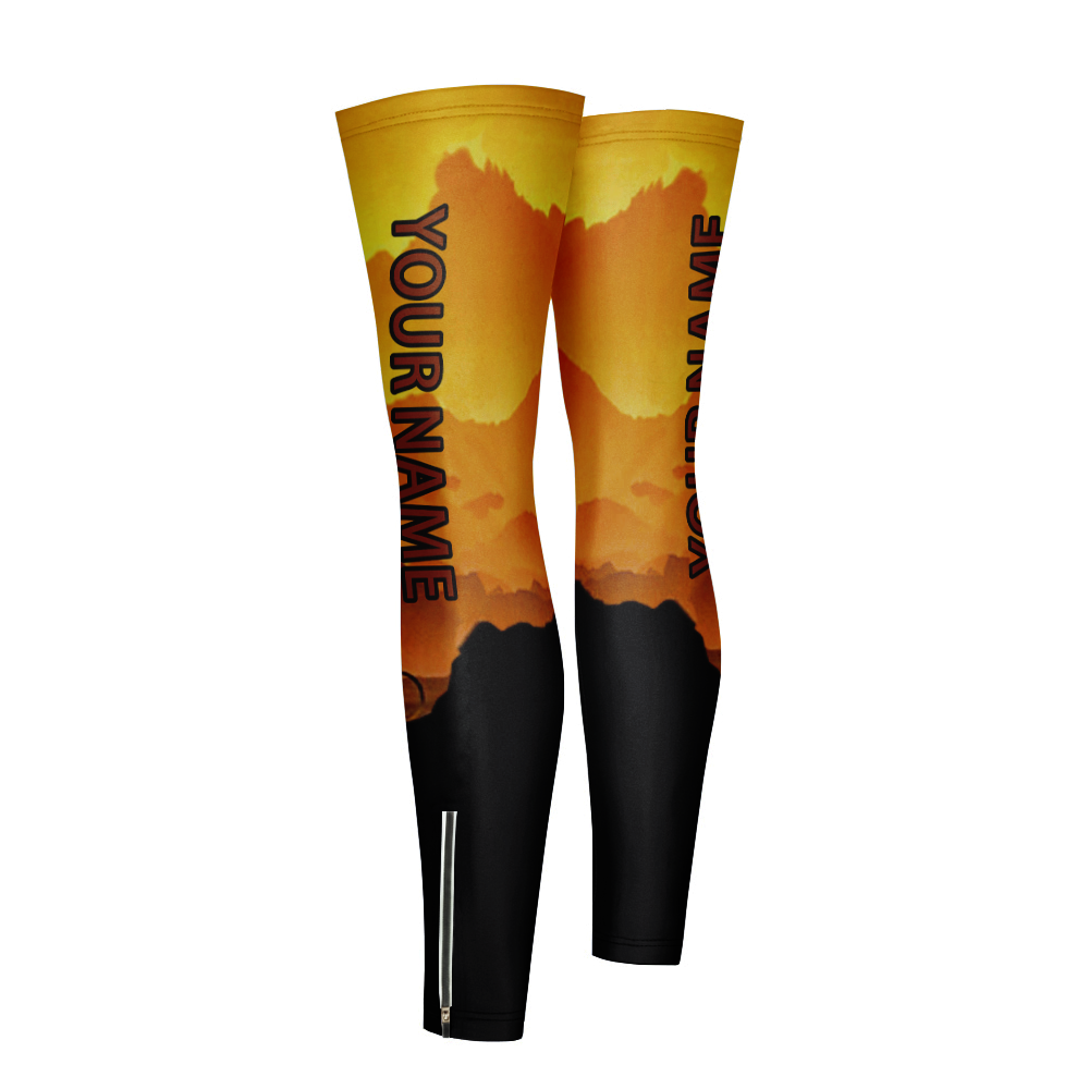 Customized Mountain Cycling Leg Warmers Leg Sleeves