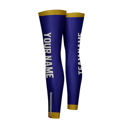 Customized Baltimore Team Cycling Leg Warmers Leg Sleeves