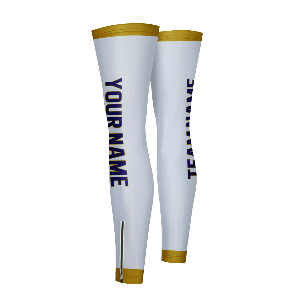 Customized Baltimore Team Cycling Leg Warmers Leg Sleeves