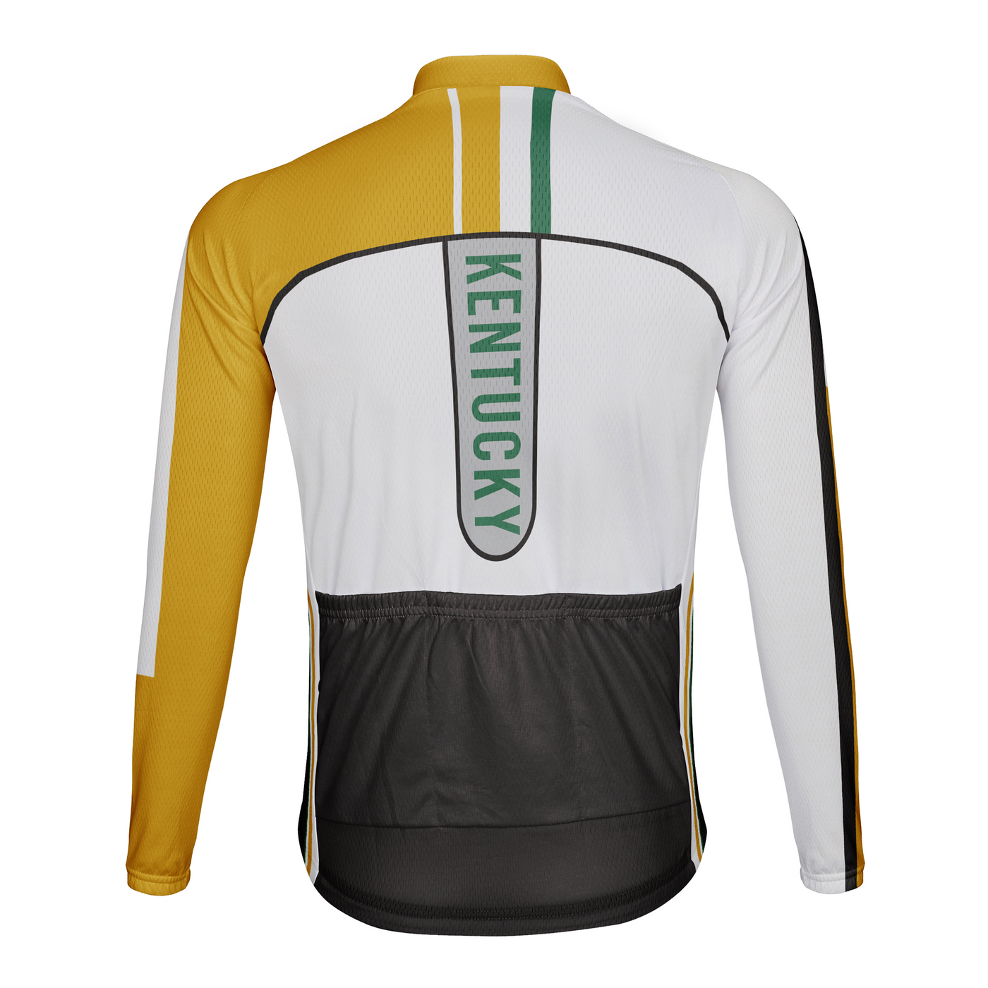 Custom Kentucky Winter Thermal Fleece Men's Cycling Jersey Long Sleeve