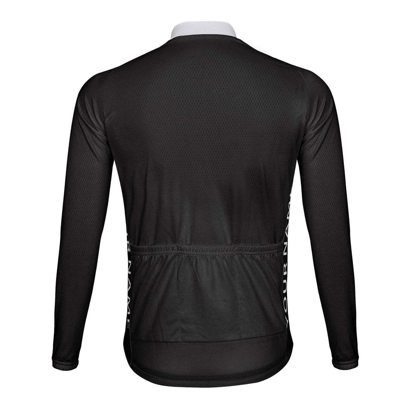 Customized Gentleman Men's Winter Thermal Fleece Cycling Jersey Long Sleeve