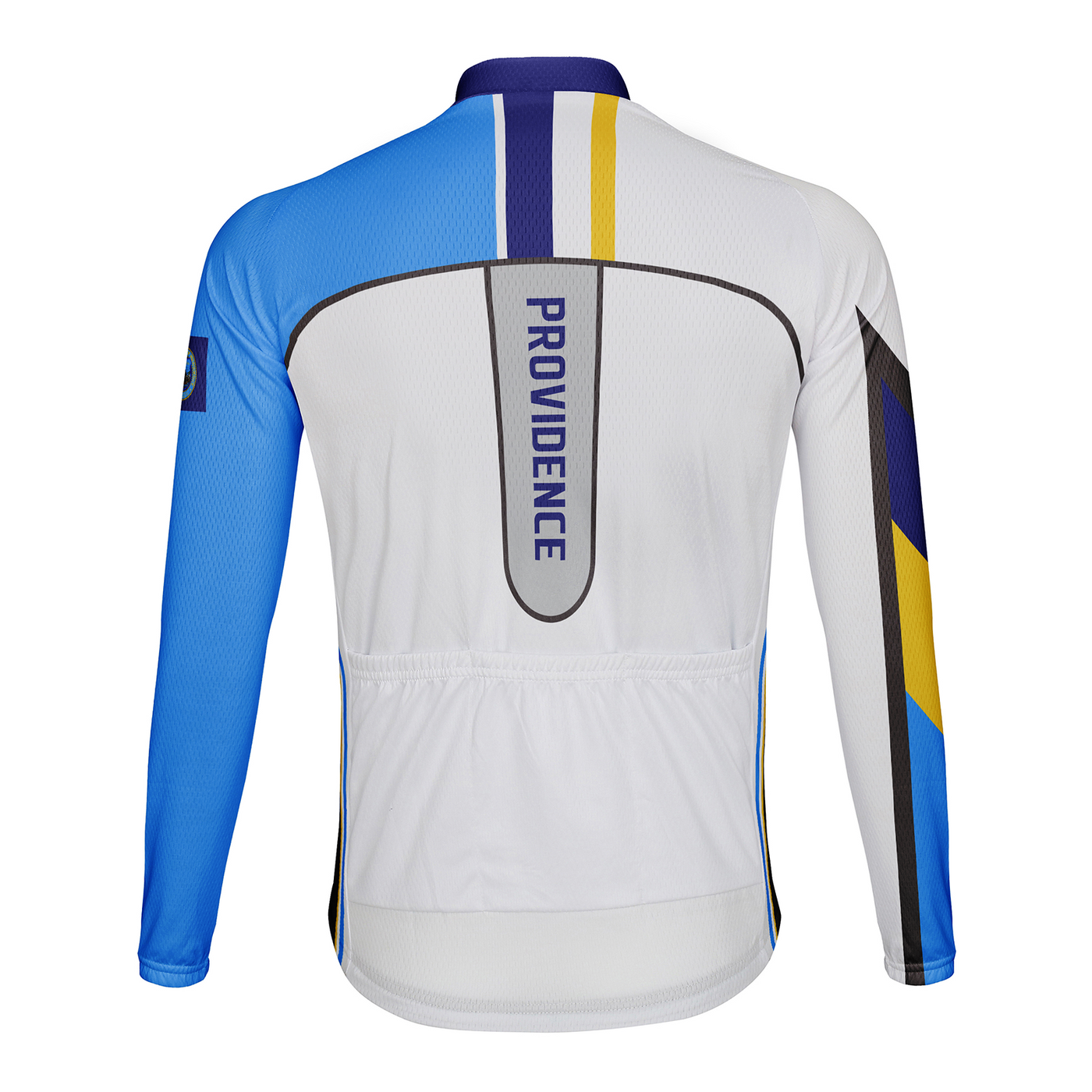 Customized Providence Men's Winter Thermal Fleece Cycling Jersey Long Sleeve