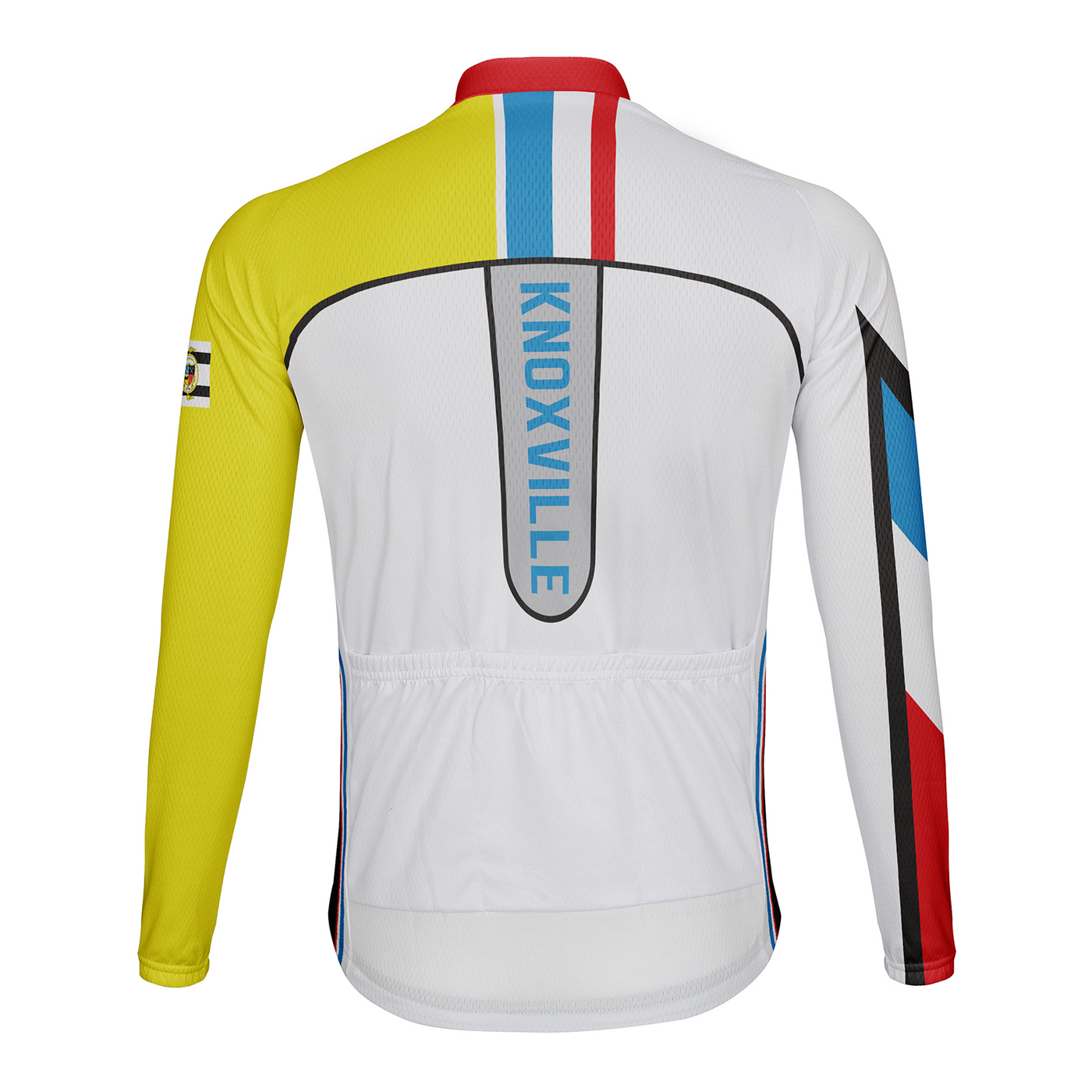 Customized Knoxville Men's Winter Thermal Fleece Cycling Jersey Long Sleeve