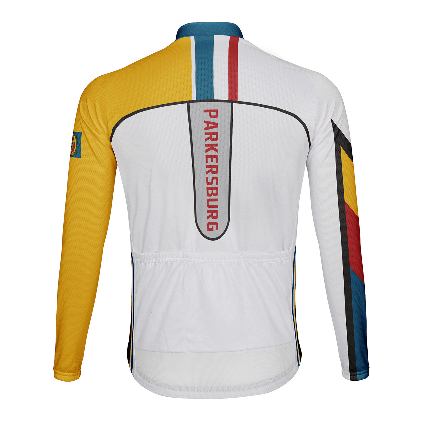 Customized Parkersburg Men's Winter Thermal Fleece Cycling Jersey Long Sleeve