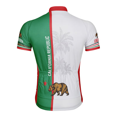 Customized California  Men's Cycling Jersey Short Sleeve