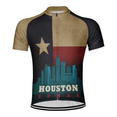 Customized Men's Texas Short Sleeve Cycling Jersey