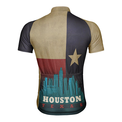 Customized Men's Texas Short Sleeve Cycling Jersey
