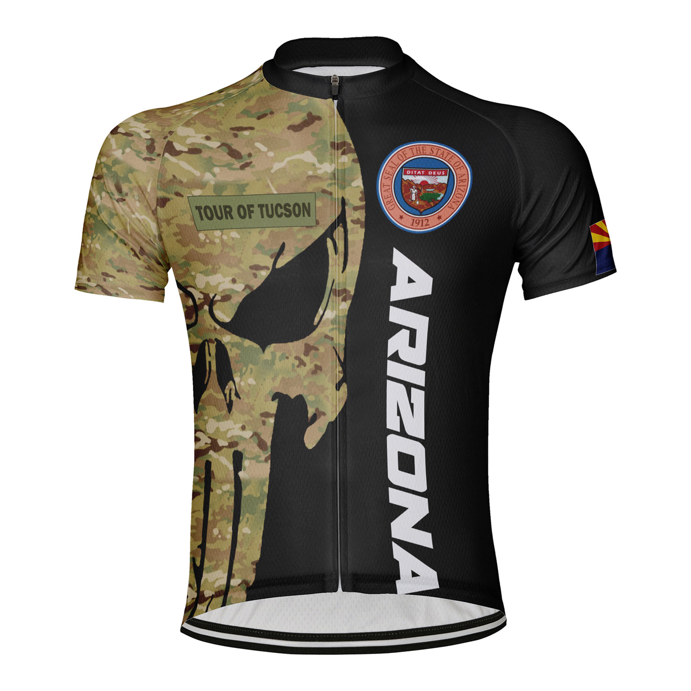 Customized Men's Arizona Short Sleeve Cycling Jersey