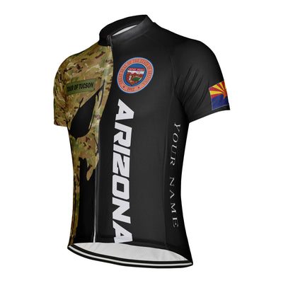 Customized Men's Arizona Short Sleeve Cycling Jersey