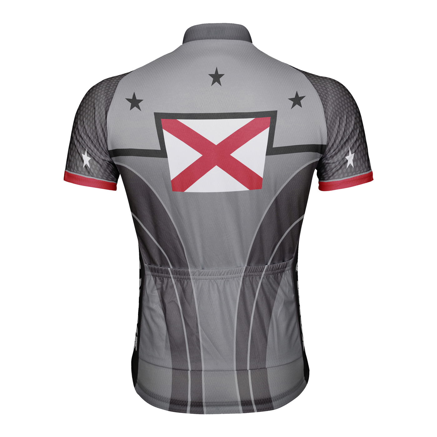 Customized Alabama Men's Cycling Jersey Short Sleeve