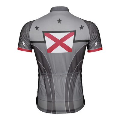 Customized Alabama Men's Cycling Jersey Short Sleeve