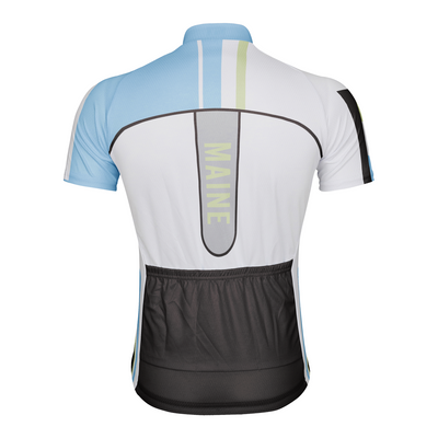 Personalized Maine Men's Cycling Jersey Short Sleeve