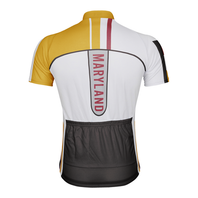 Customized Men's Maryland Short Sleeve Cycling Jersey