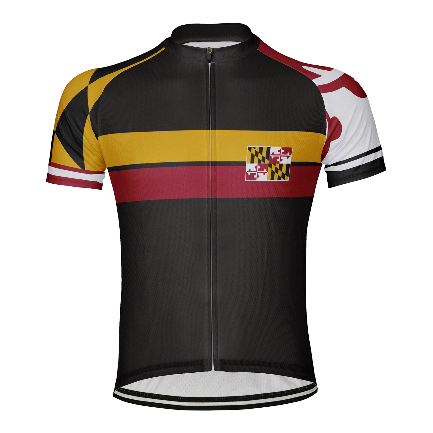 Customized Men's Maryland Short Sleeve Cycling Jersey