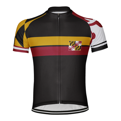 Customize Maryland Men's Cycling Jersey Short Sleeve