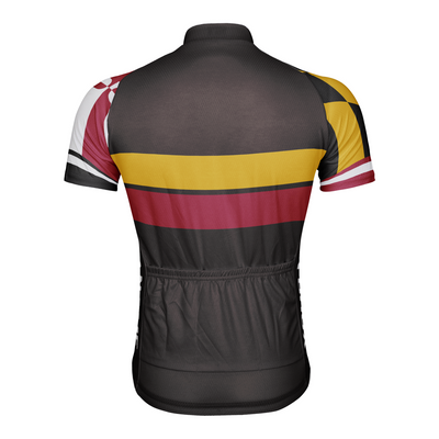 Customized Men's Maryland Short Sleeve Cycling Jersey