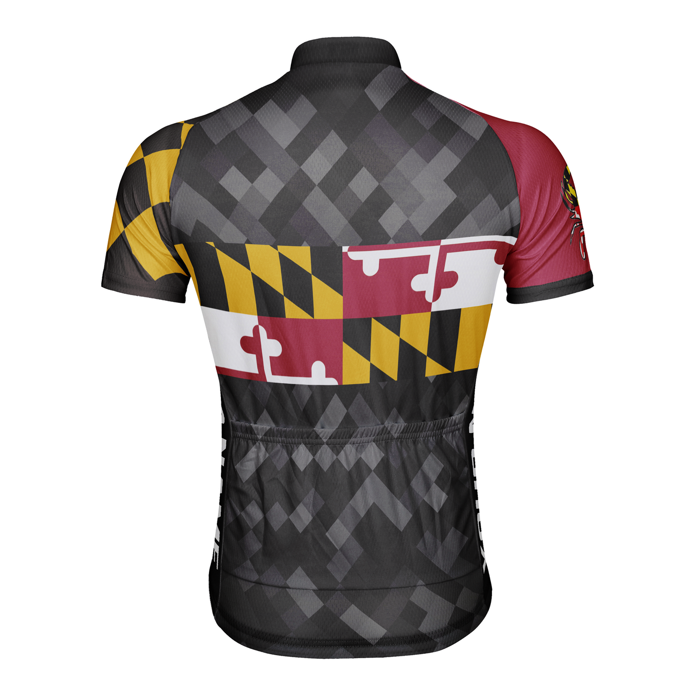 Customized Men's Maryland Short Sleeve Cycling Jersey
