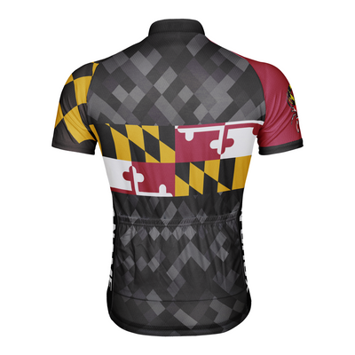 Customized Men's Maryland Short Sleeve Cycling Jersey